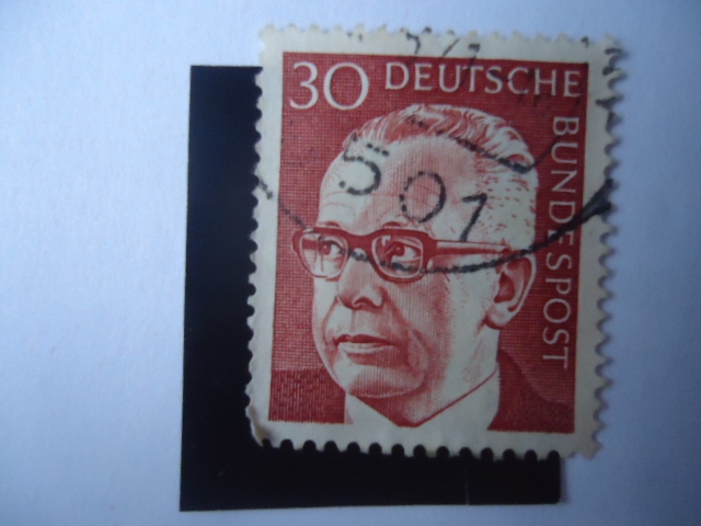 Gustavo Walter Heinemann (1899-1976) 3er. ¨Presidente de Alemania, República Federal