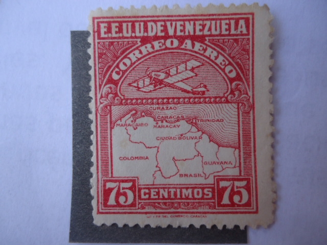 Mapa de Venezuela - (Primera Serie)