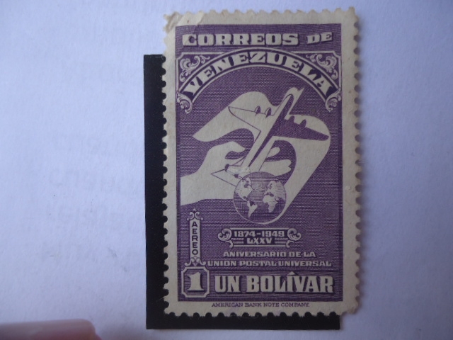 UPU - Union Postal Universal. 75°Aniversario (1874-1949)