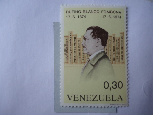 Rufino Blanco Fombona 1874-197 - Escritor Venezolano.