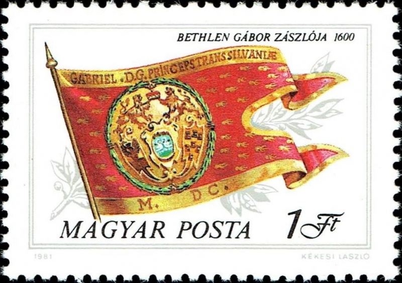 Bandera de Gábor Bethlen, 1600
