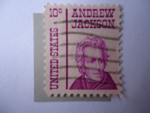 Andrew Jackson (1767-1845), seventh president of the U.S.A (1829/37)