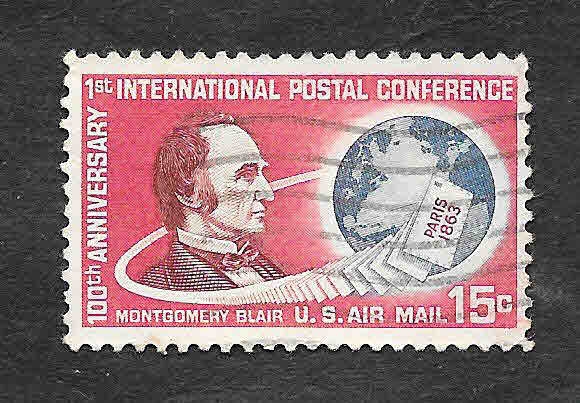 C66 - 100 Aniversario Internacional de la 1ª Conferencia Postal