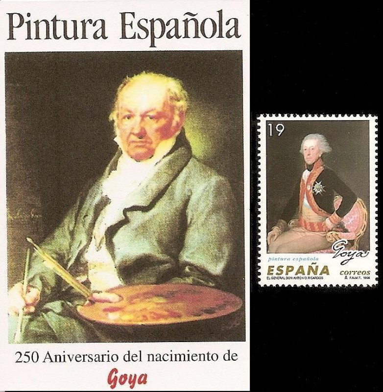 250 Aniversario nacimiento de Goya - Pintura Española - El General Don Antonio Ricardos