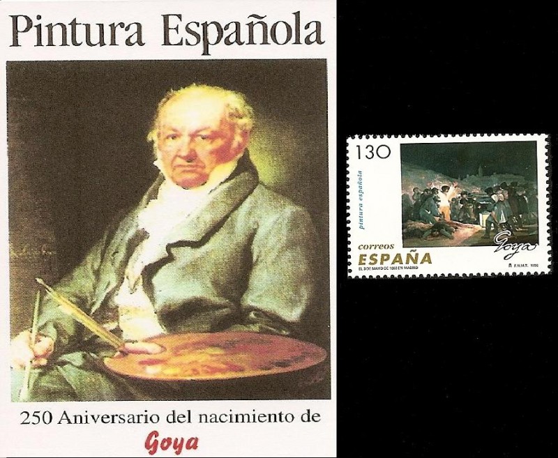 250 Aniversario nacimiento de Goya - Pintura Española - el 3 de Mayo de 1808 Madrid