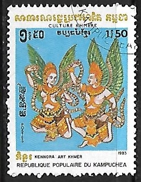 Culture of the Khmer -  Kenora, Winged Figures