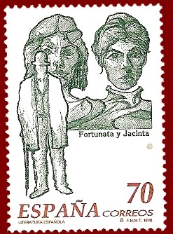 Edifil 3539 Fortunata y Jacinta 70 NUEVO