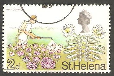 St. Helena - 198 - Elizabeth II, lucha anti plaga