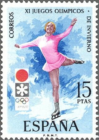 2075 - XI Juegos Olímpicos de Invierno de Sapporo - Patinaje artístico