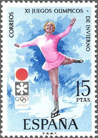 2075 - XI Juegos Olímpicos de Invierno de Sapporo - Patinaje artístico