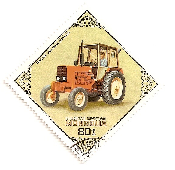Tractores. Belarus 611. URSS.