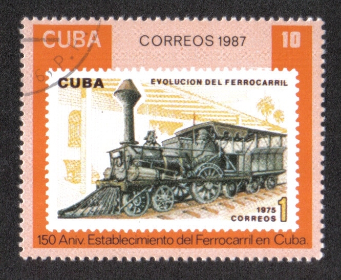 Ferrocarriles cubanos, 150 aniversario.