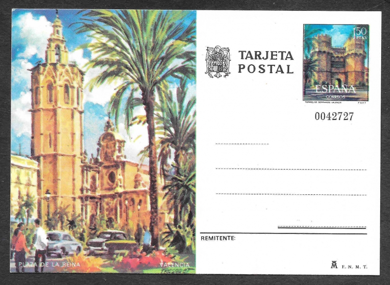 Tarjeta Entero Postal (Turismo Edf 105)