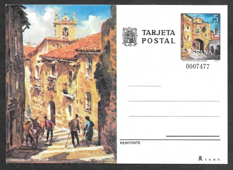 Tarjeta Entero Postal (Turismo Edf 106)