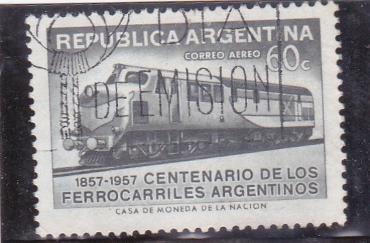 centenario de los ferrocarriles argentinos 