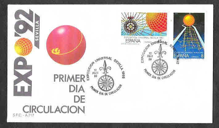 Edf 2939-2940 - SPD Exposición Universal de Sevilla EXPO´92