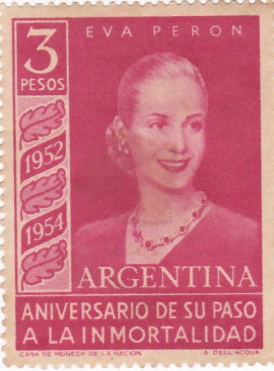 Eva Perón aniversario de su apso a la inmortalidad