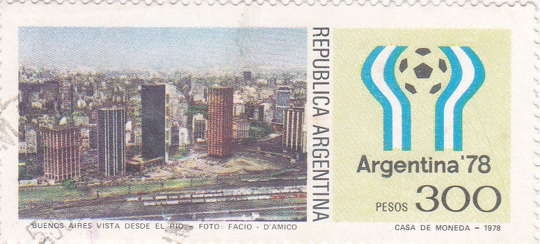 Argentina-78 vista de Buenos Aires 