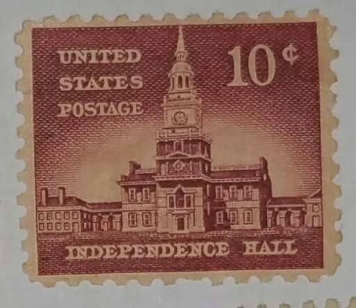 Independence Hall 10c
