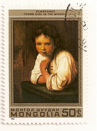 375 Aniv. del nacimiento de Rembrandt. Joven en la ventana.