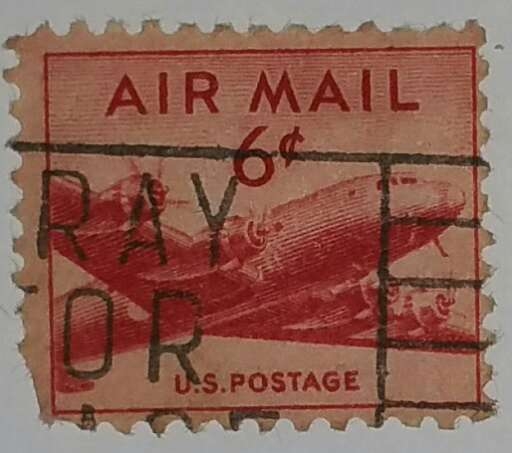 U.S. Air Mail 6c