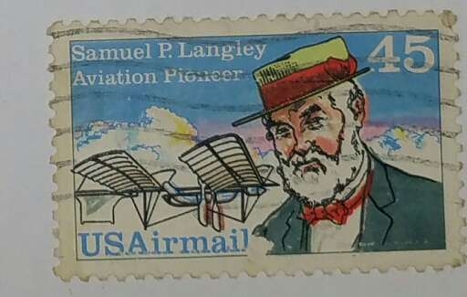 Samuel P.Langley U.S.Airmail 45 c