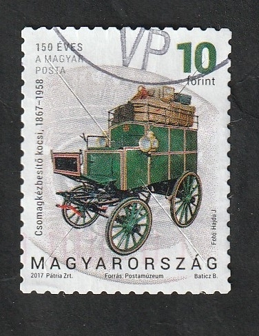 4661 - Historia Postal, Vehículo de caballos