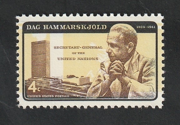 736 - Anivº de la muerte de Dog Hammarskjöld