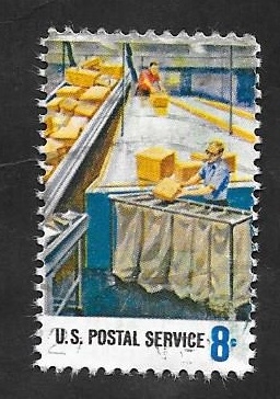 985 - Homenaje a los 700.000 trabajadores del Servicio Postal