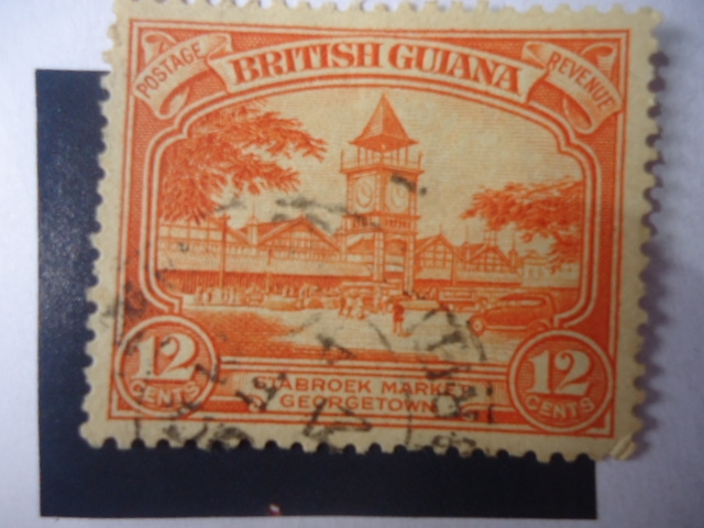 Mercado de Stabroek-Georgetown-Guyana-Serie:King George V.