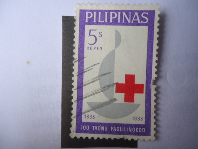 100 años de la Cruz Roja Internacional (1863-1963)