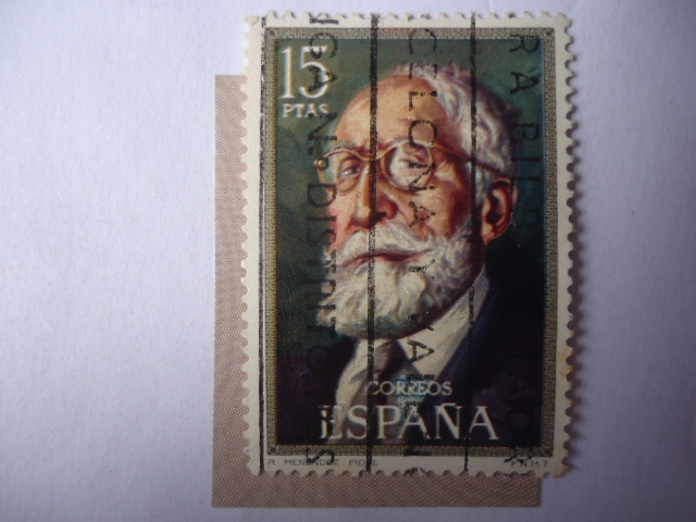 Ed:2030 - Ramón Menéndez Pidal (1869-1968)-Personaje español