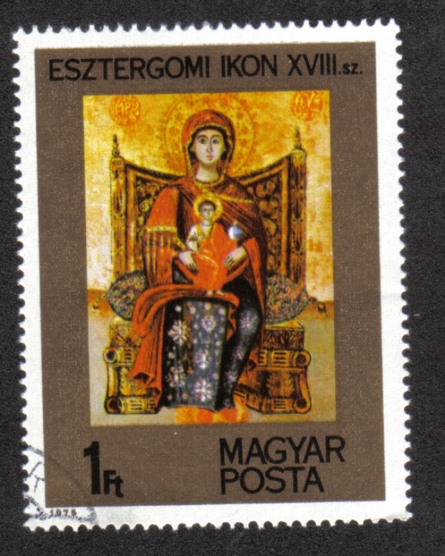 Iconos: Icono de Esztergom, siglo XVIII.