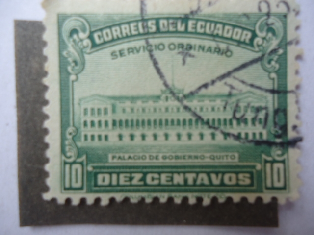 Palacio de Gobierno-Quito - Serie:1944.