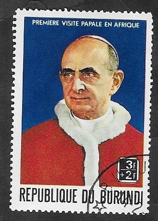 330 - Primera visita del papa Pablo VI a Africa