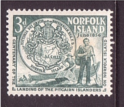 Centenario colonos en Norfolk