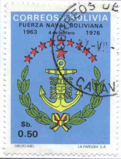 Homenaje a la fuerza naval boliviana