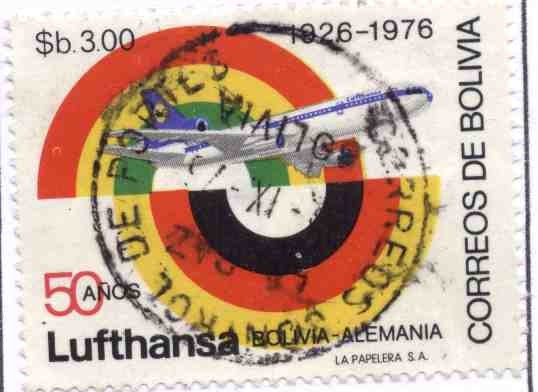 Conmemoracion al cicuentenario de Lufthansa