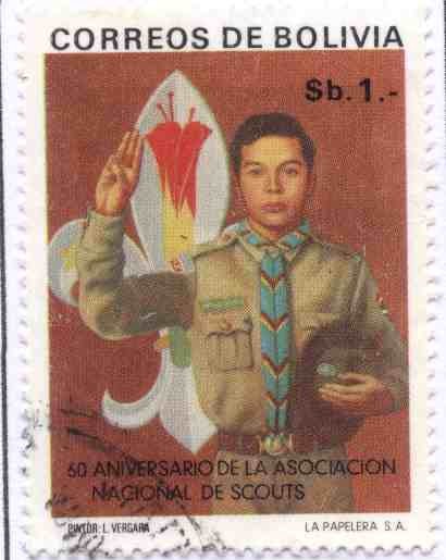 Homenaje al 60 aniversario de la asociacion de Boy Scouts Nacional