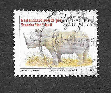 856 - Rinoceronte Negro
