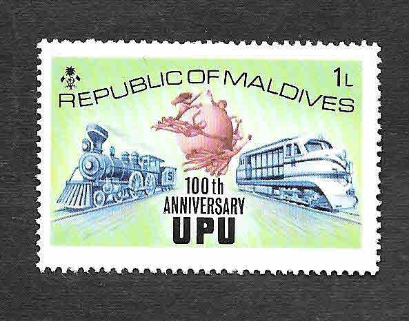 496 - 100º Aniversario de la Unión Postal Universal