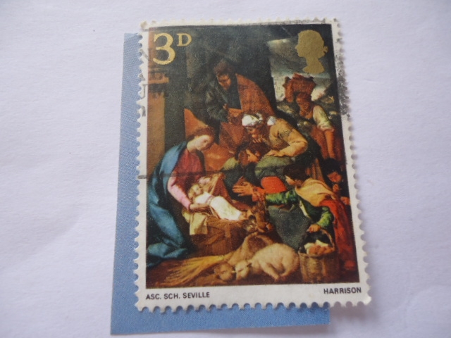 Navidad 1967 - Adoración de los Pastores.