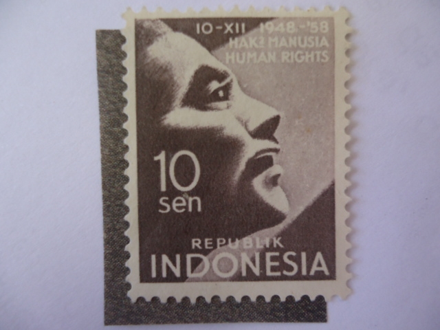 10 Años de declaración Universal de Derechos Humanos-10-XII-1948/58