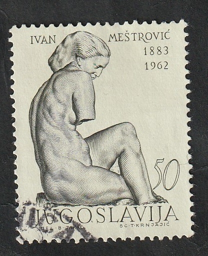 950 - Escultura de  Ivan Mestrovic