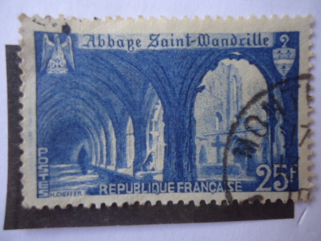 Abadía de Saint-Wandrille o Abadía de Fontenelle - Serie:Reunión.