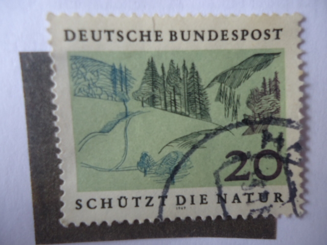  Protege a la Naturaleza-Año Europeo de Conservación de la Naturaleza - Alemania República federal 
