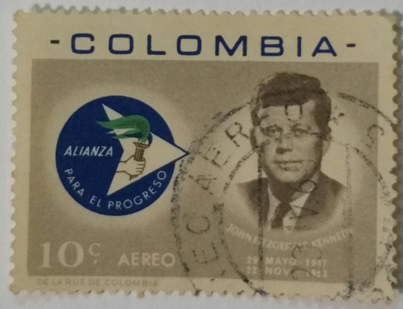 Colombia 10 ctvs