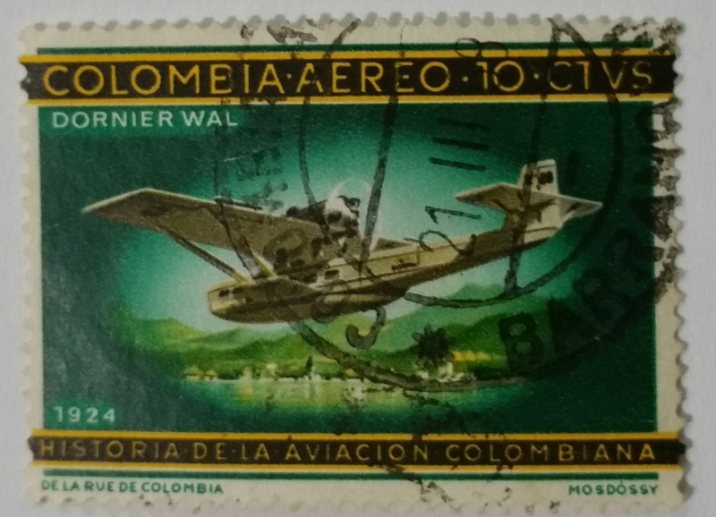 Colombia 10 ctvs