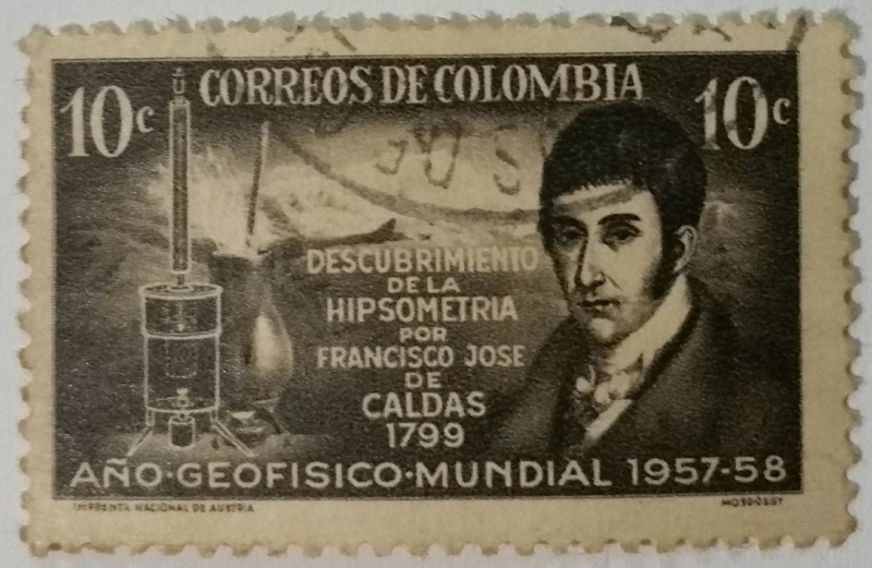 Colombia 10 ctvs