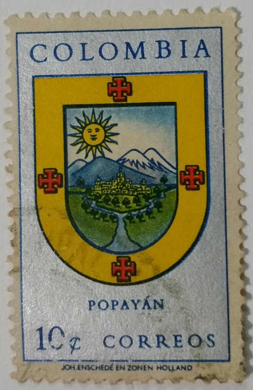 Colombia 10 ctvs